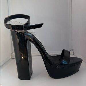 Black Platform Heels